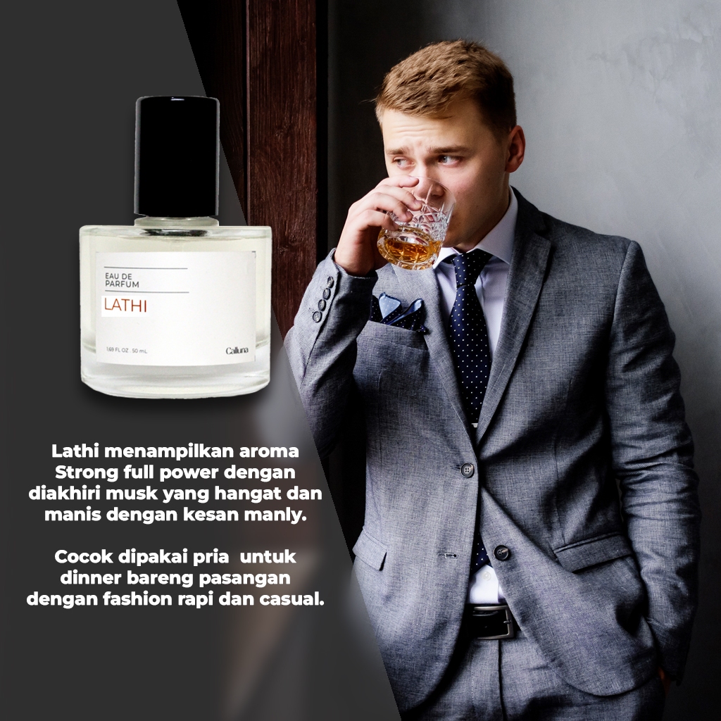 Jual Calluna Parfum LATHI 50ML Perfume Pria Wanita Tahan Hingga 8 Jam ...