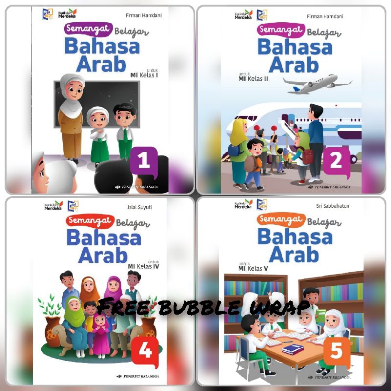 Jual SEMANGAT BELAJAR BAHASA ARAB MI KELAS 1.2.4.5 KURIKULUM MERDEKA ...