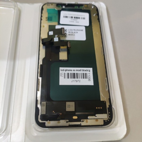 Écran Complet Pour IPhone XS - LCD Incell Vitre Tactile Noire - Qualité FHD