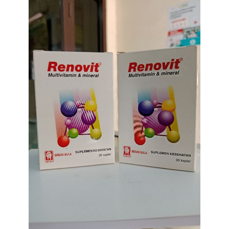 Jual Renovit multivitamin dan mineral | Shopee Indonesia