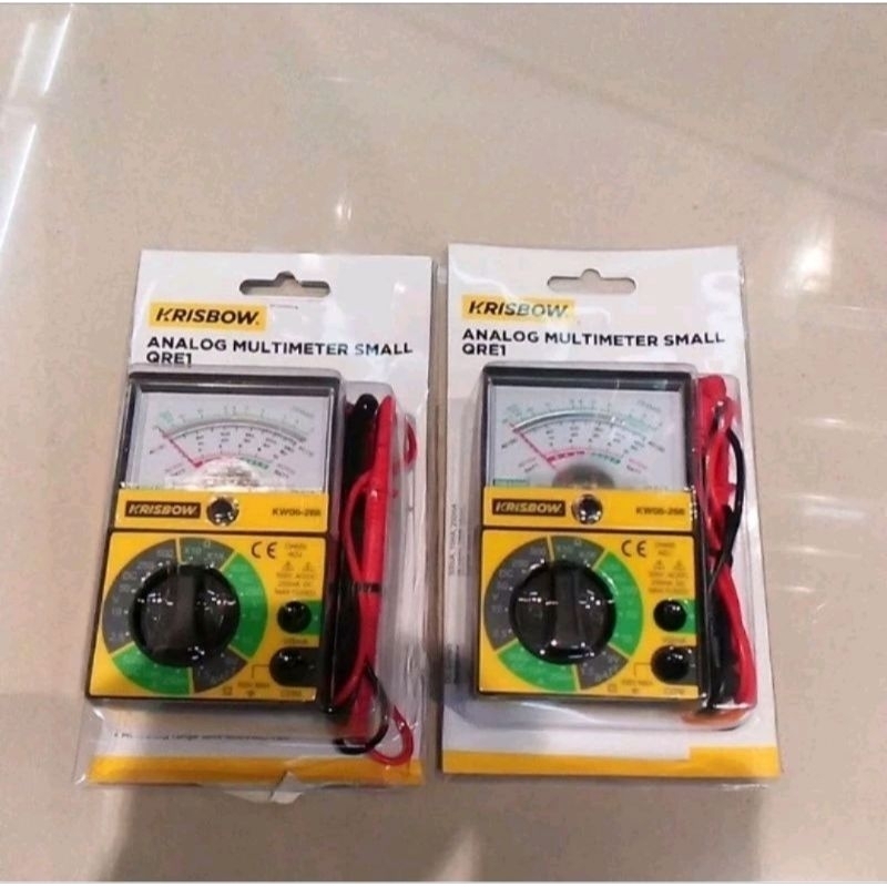 Jual Krisbow multimeter analog kecil/AVO meter Shopee Indonesia