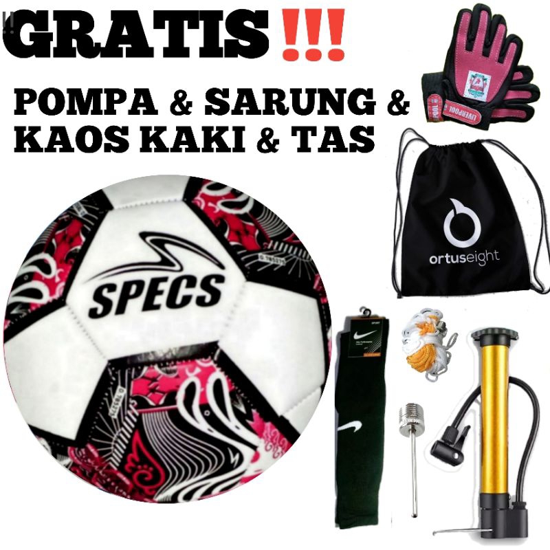 Jual Bola Sepak Size 5 Bola Bliter Anak Bonus Pompa Pentil Dan Jaring ...