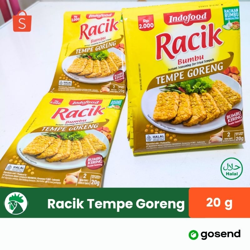 Jual Racik Bumbu Tempe Goreng Indofood Racik Tempe Goreng | Shopee ...