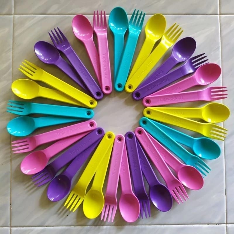 Jual Tupperware Cutlery sendok garpu Tupperware | Shopee Indonesia