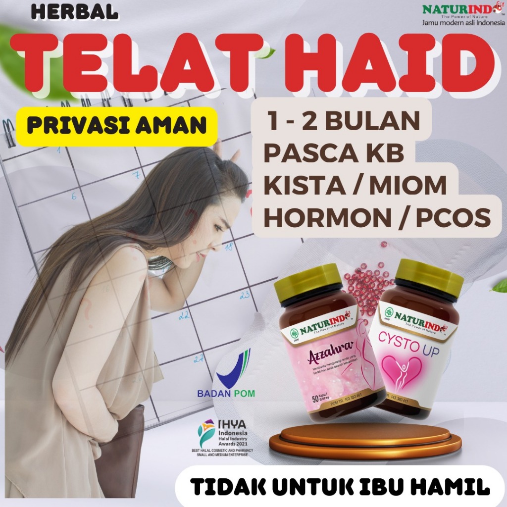 Jual Obat Telat Haid 1 2 3 Bulan Pelancar Haid Gangguan Menstruasi