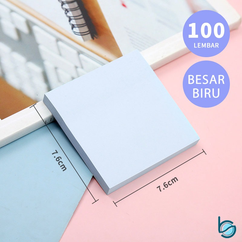 Jual Cod Sticky Note Polos Sticky Notes Penanda Halaman Stick Note Kertas Memo Catatan