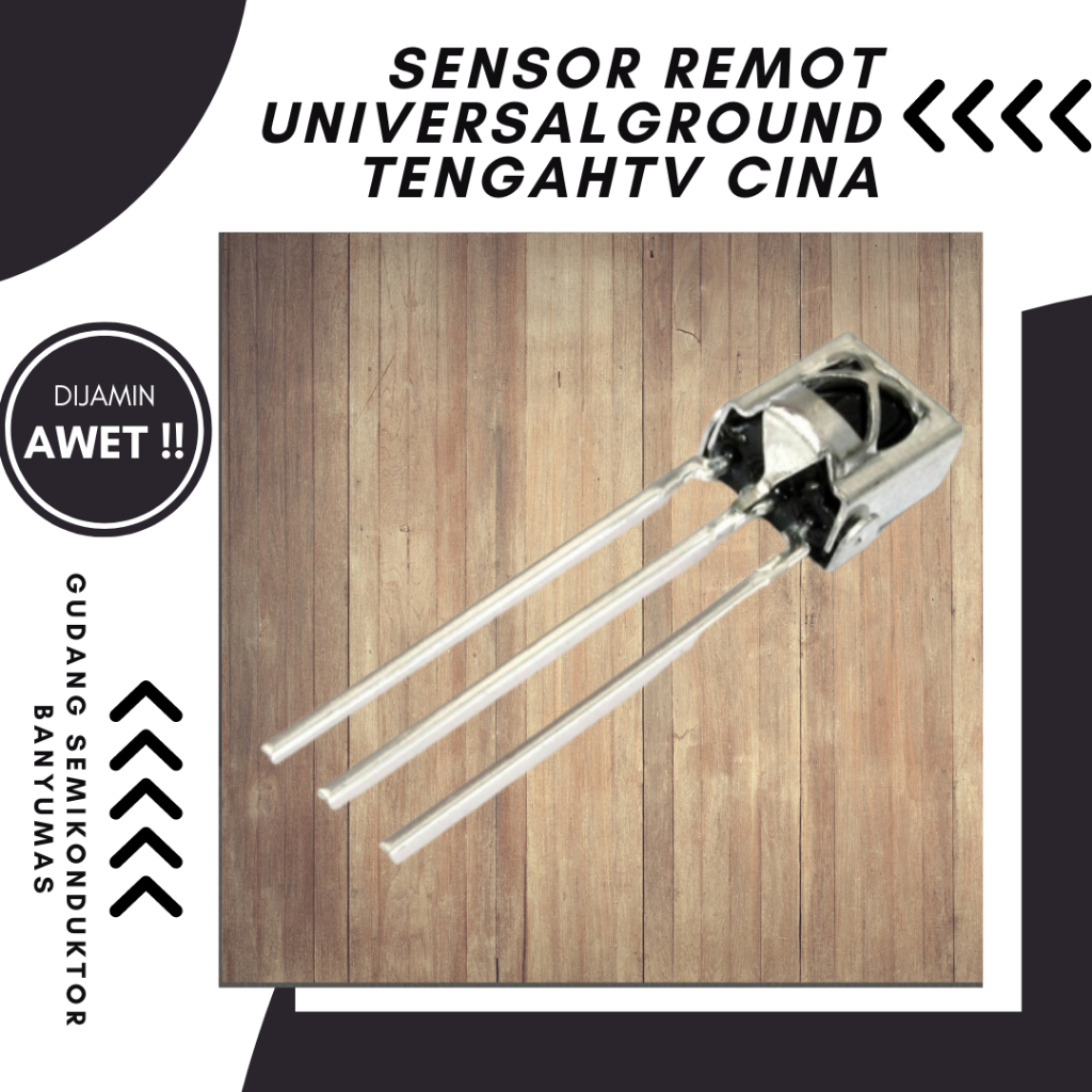 Jual sensor remot universal/ground tengah/tv cina sensor remot 3 pin ...