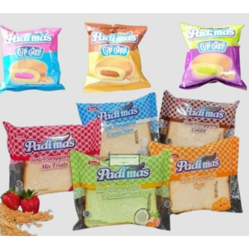 Jual Padimas Roti Panggang Cup Cake Ropang roti kekinian terkenal