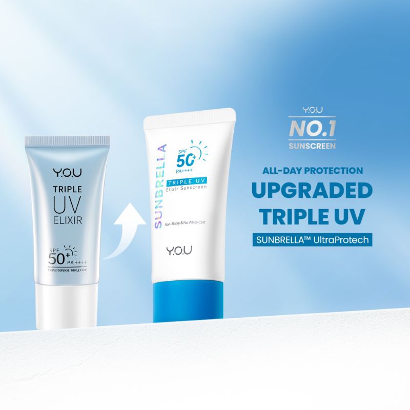 Jual YOU Sunbrella Triple UV Elixir Sunscreen SPF 50+ PA++++ | Shopee ...