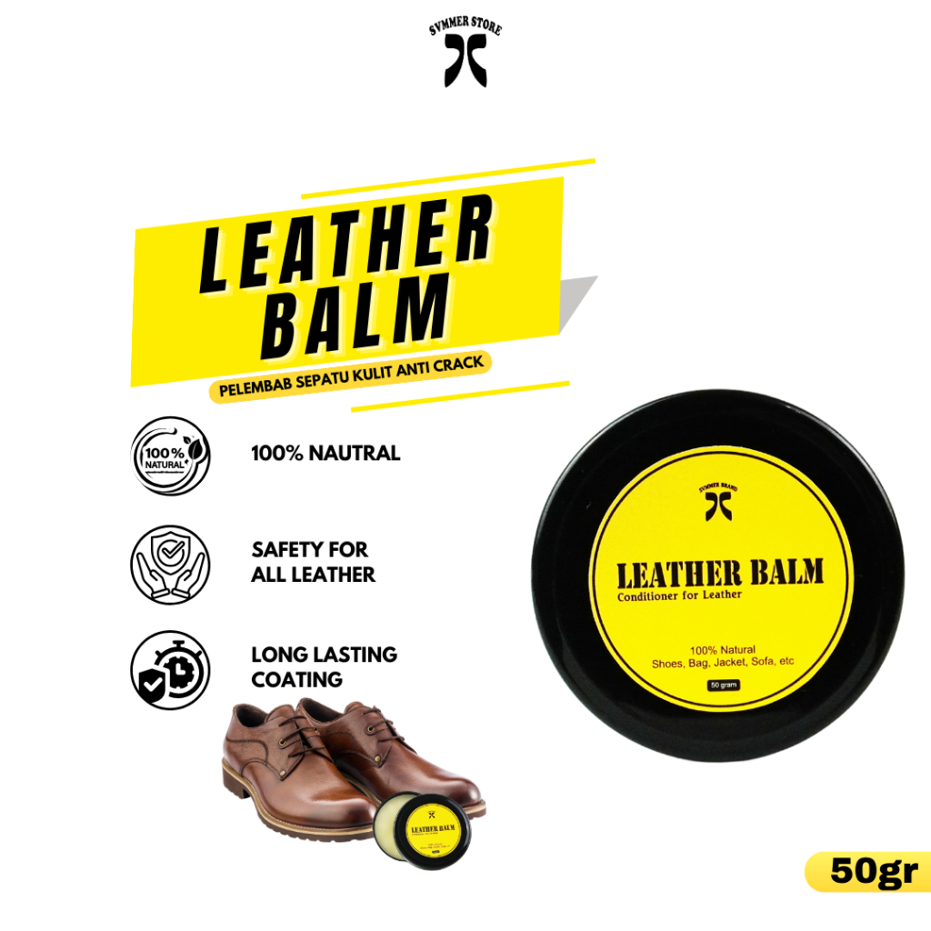 Jual Leather Balm - Conditioner Sepatu Tas Kulit Balsam Sneaker Jaket ...