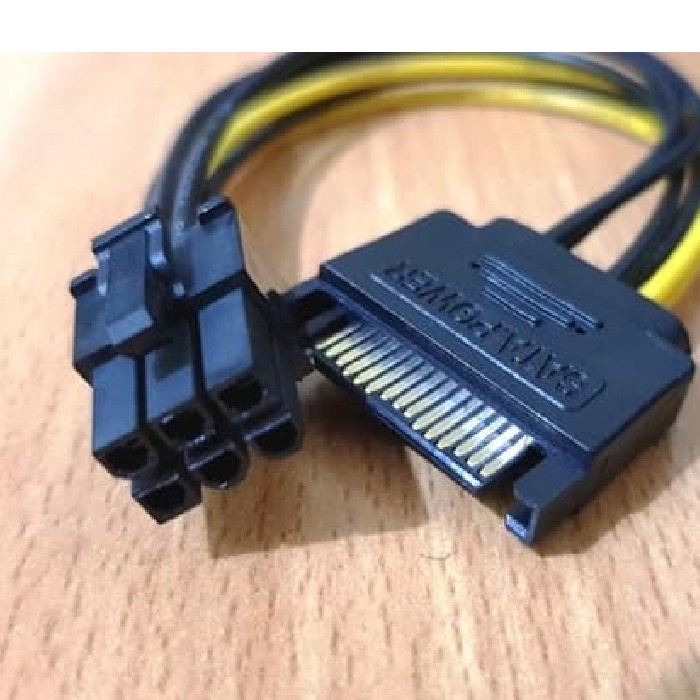 Jual Kabel Power Sata To Pin Pcie Sambungan Converter Power Vga Shopee Indonesia