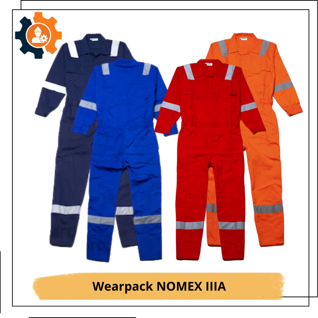 Jual Coverall NOMEX IIIA Original Wearpack Anti Percikan Api Nomex Wearpack NOMEX 4 5 Oz