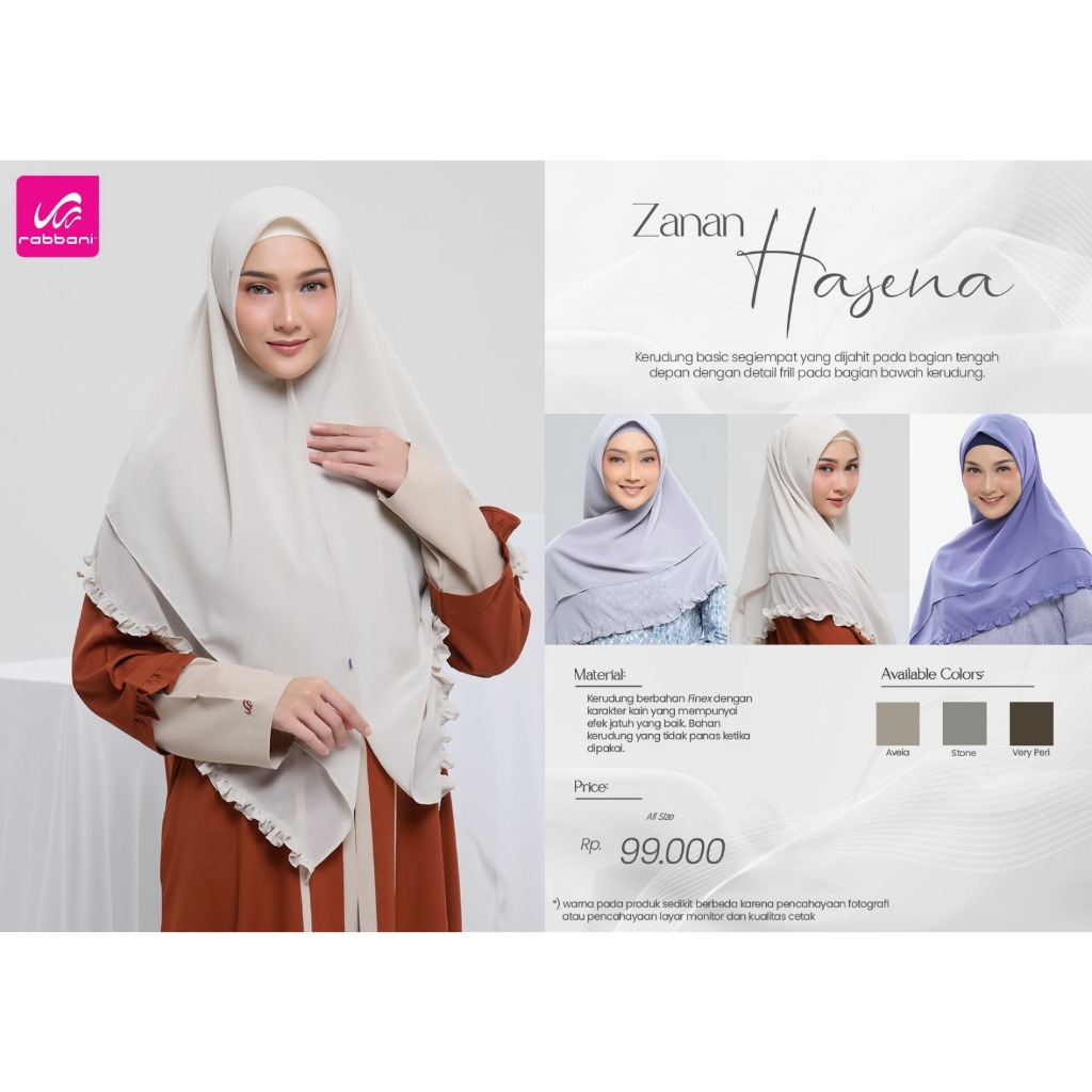 Jual RABBANI - ZANAN HASENA (ALL SIZE) | Shopee Indonesia
