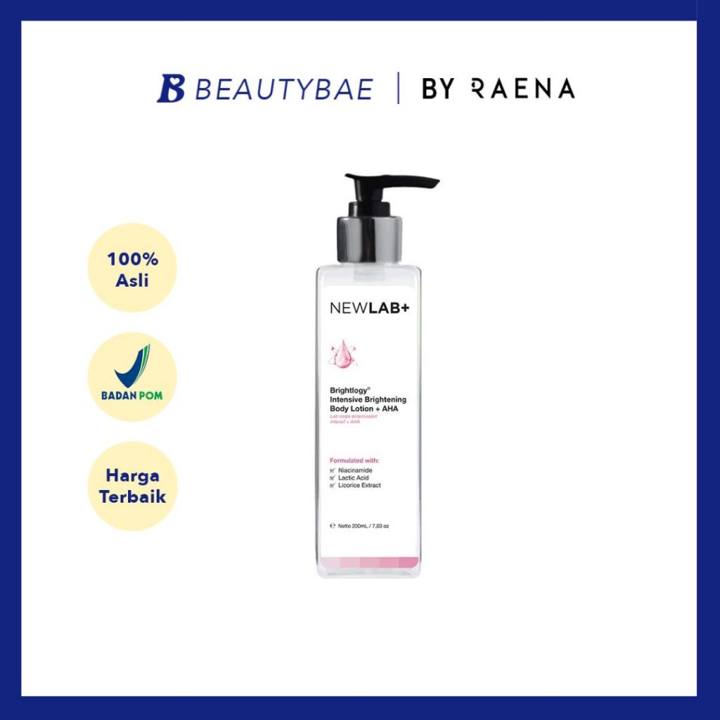 Jual Newlab Intensive Brightening Body Lotion + AHA 200gr Shopee
