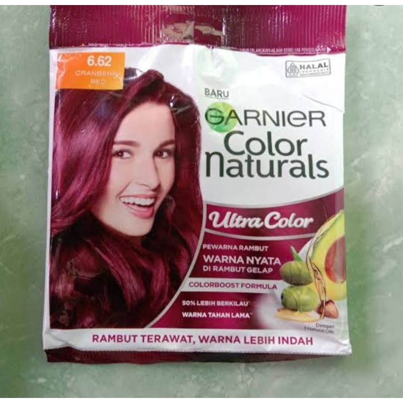Jual Garnier Hair Color Sachet Cat Pewarna Rambut Cranberry Red Shopee Indonesia