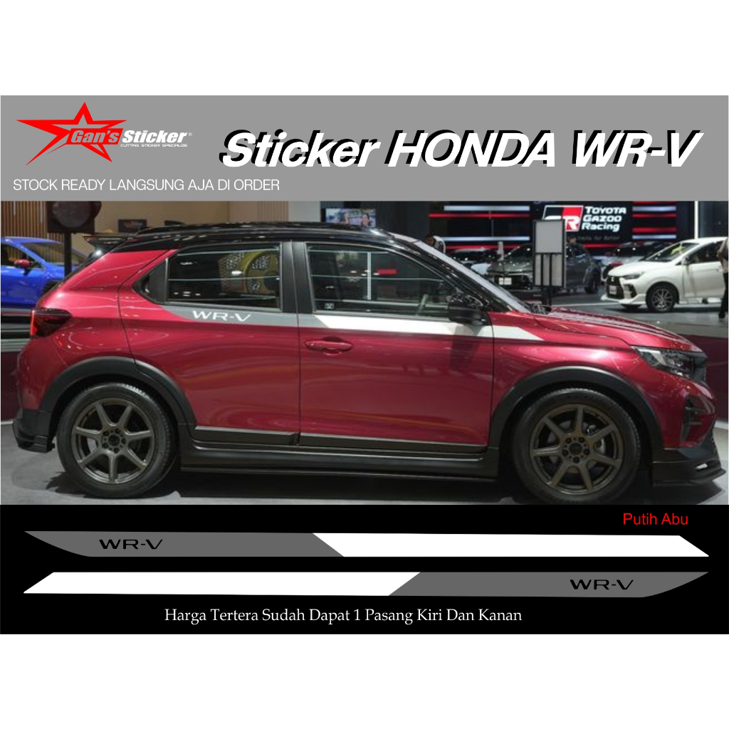 Jual sticker honda wrv 2023 aksesories honda wrv 2023 | Shopee Indonesia