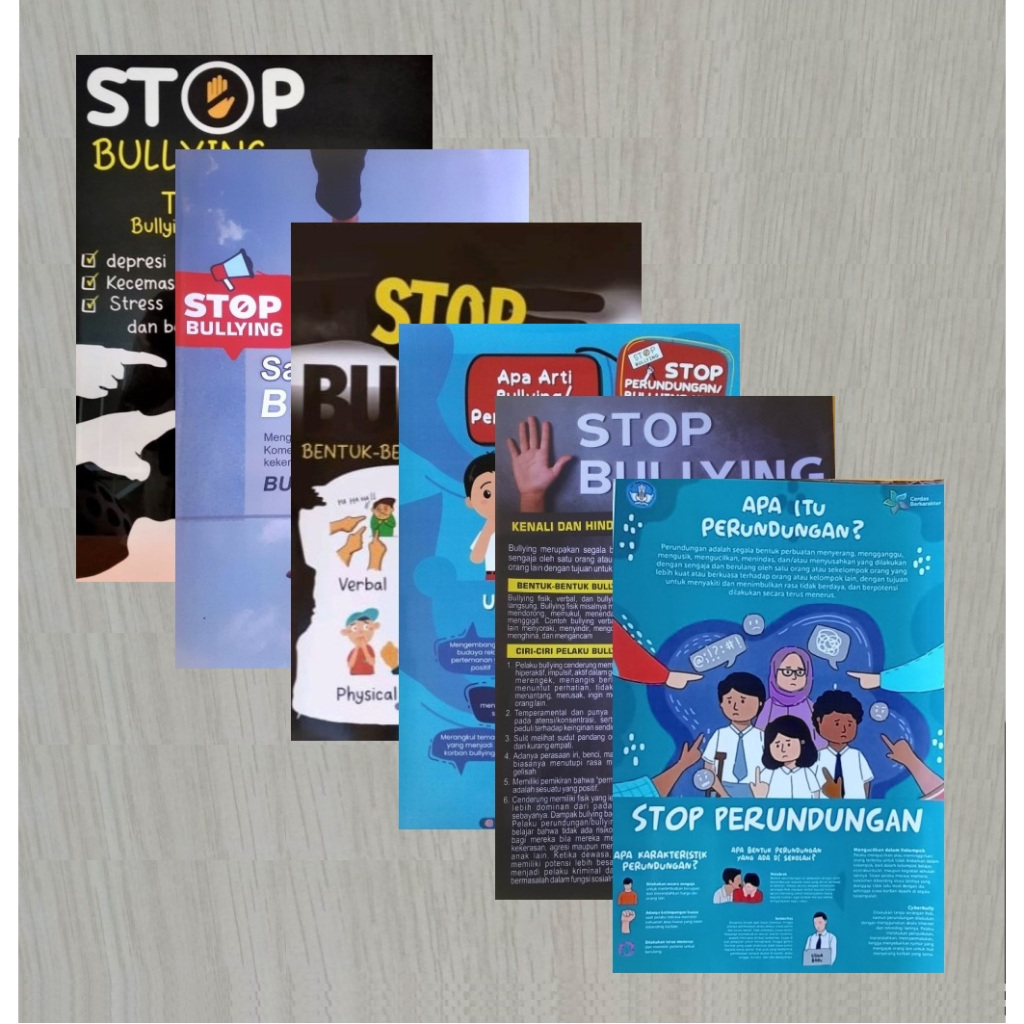 Jual Aneka Poster Stop Bullying / Perundungan | Poster Stop Bullying ...