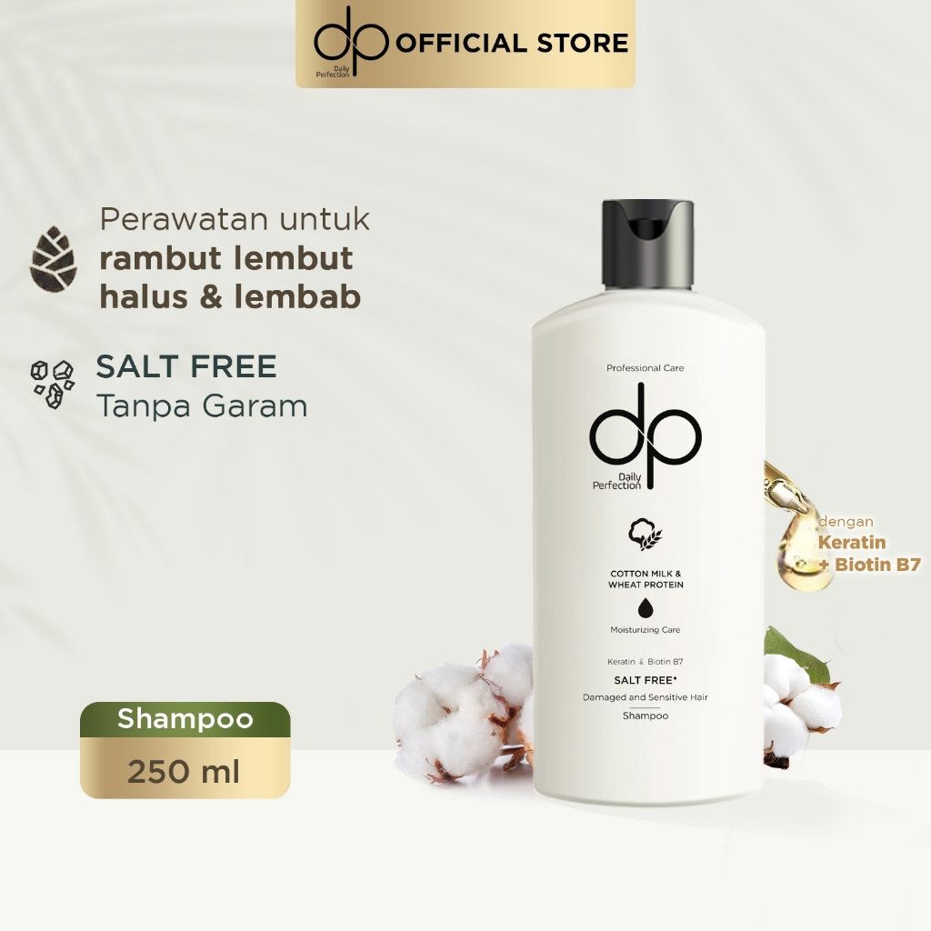 Jual DP Daily Perfection Shampoo Moisturizing Care 250 ml Salt Free