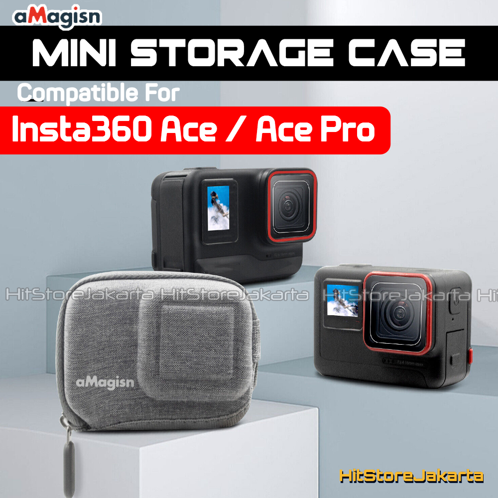 Jual aMagisn Mini Storage Bag For Insta360 Ace Pro Tas Hard Shell ...