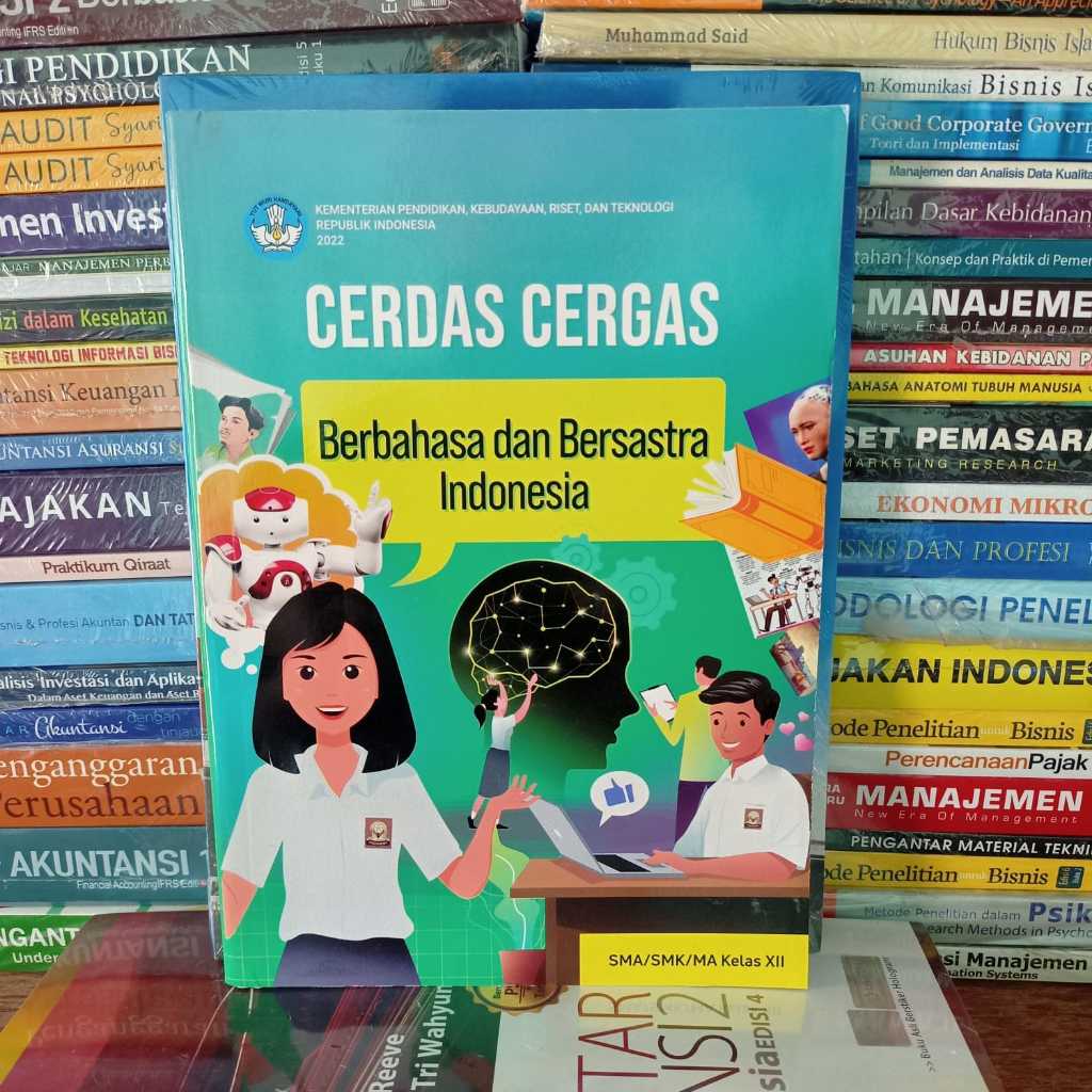 Jual Buku Cerdas Cergas Berbahasa Dan Bersastra Indonesia SMA Kelas 12 ...