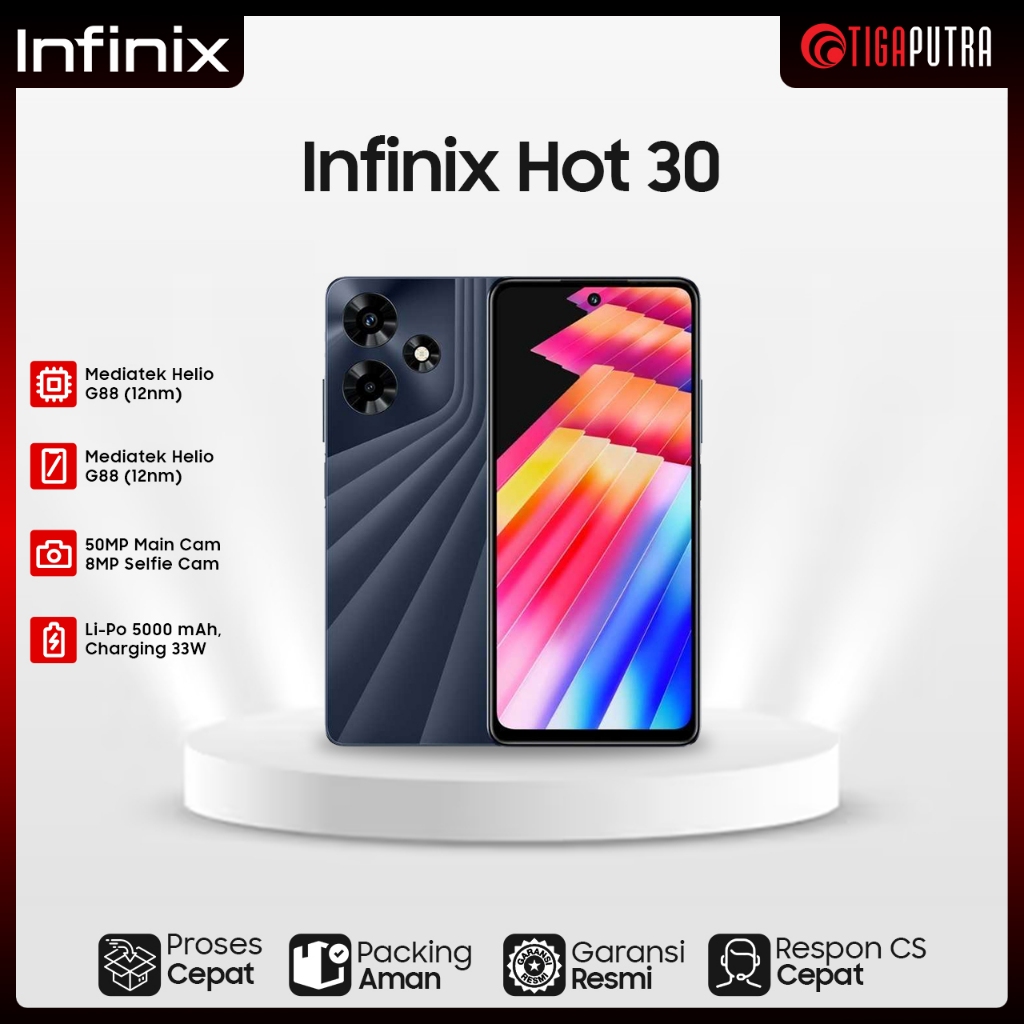 Jual Infinix Hot 30 (RAM 8+8GB, ROM 256GB, 90Hz Refresh Rate, NFC ...