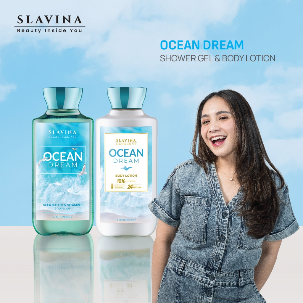 Jual PAKET BODY LOTION DAN SHOWER GEL OCEAN DREAM BY NAGITA SLAVINA