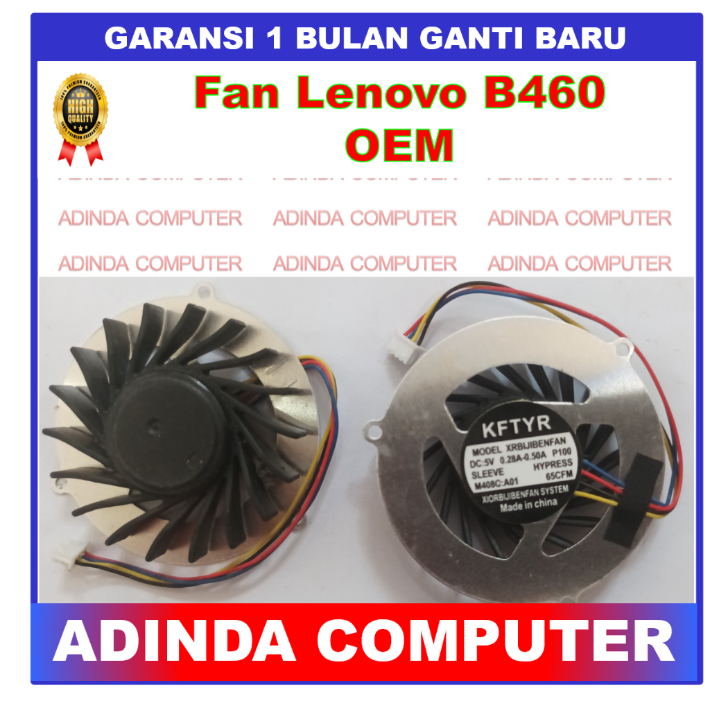 Jual Fan Lenovo B460 B460A B460C B465 V460 V460A V460NE OEM | Shopee ...