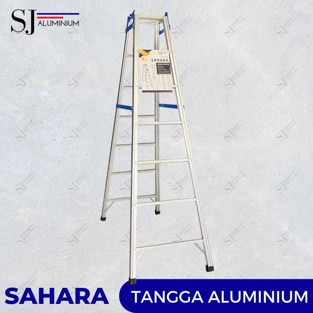 Jual Sahara Tangga Lipat Aluminium Ladder Multifungsi Jumbo Sahara