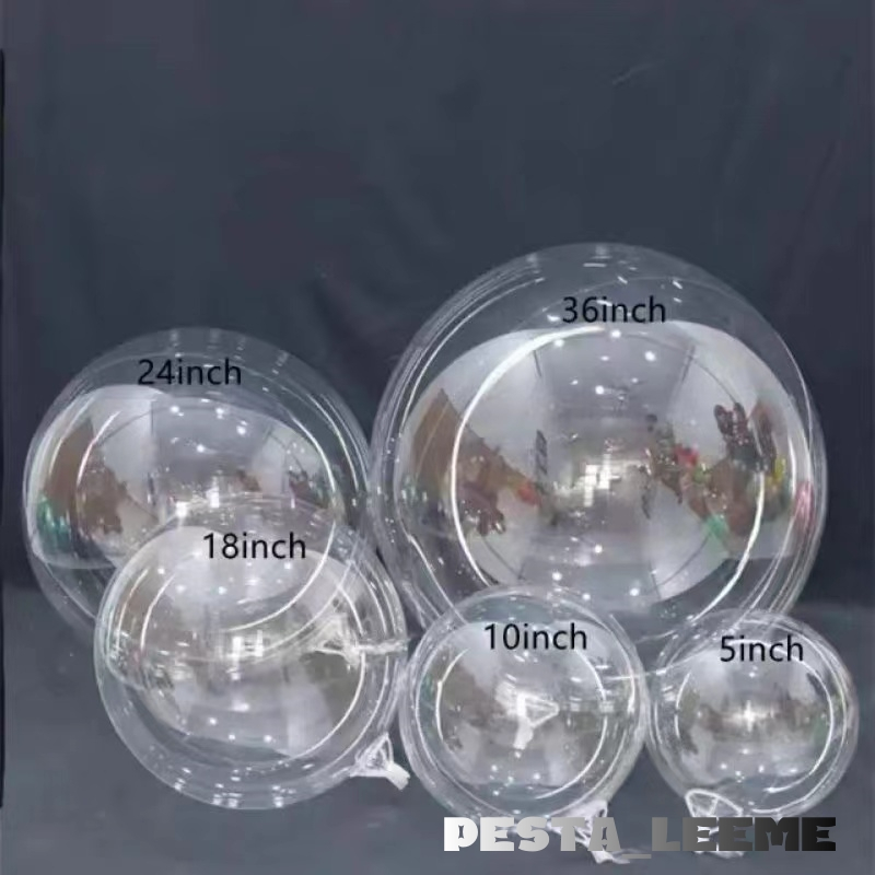Jual Balon PVC BoBo balon 10 inch 18 inch 24 inch bening balon dekorasi ...