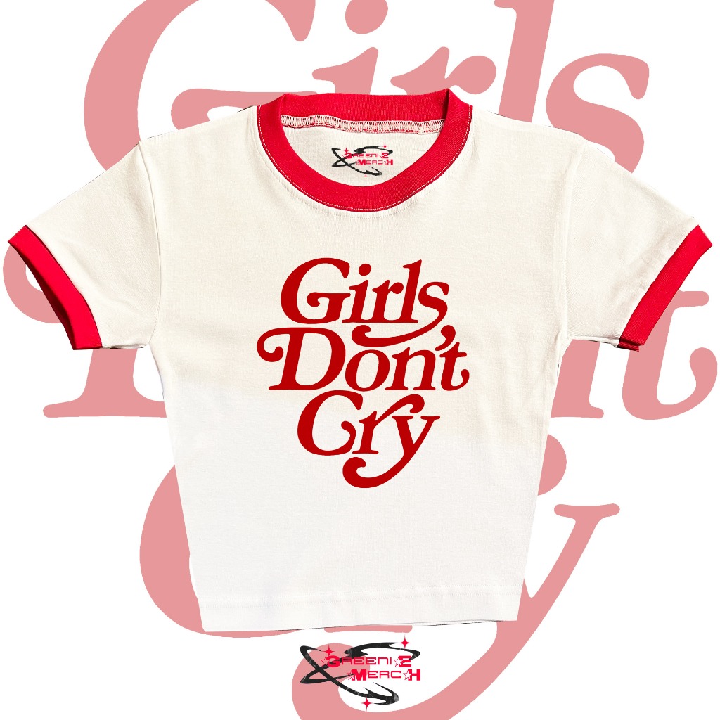 レア】Girls Don't Cry LOGO RINGER BABY TEE girls don't cry ringer tee