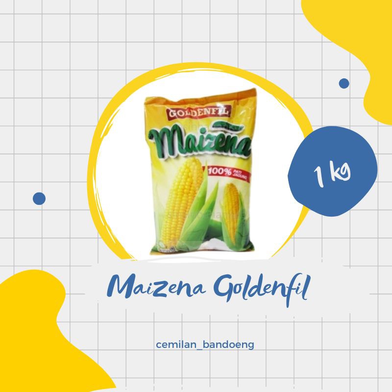 Jual Tepung Maizena Goldenfil Kemasan Kg Shopee Indonesia