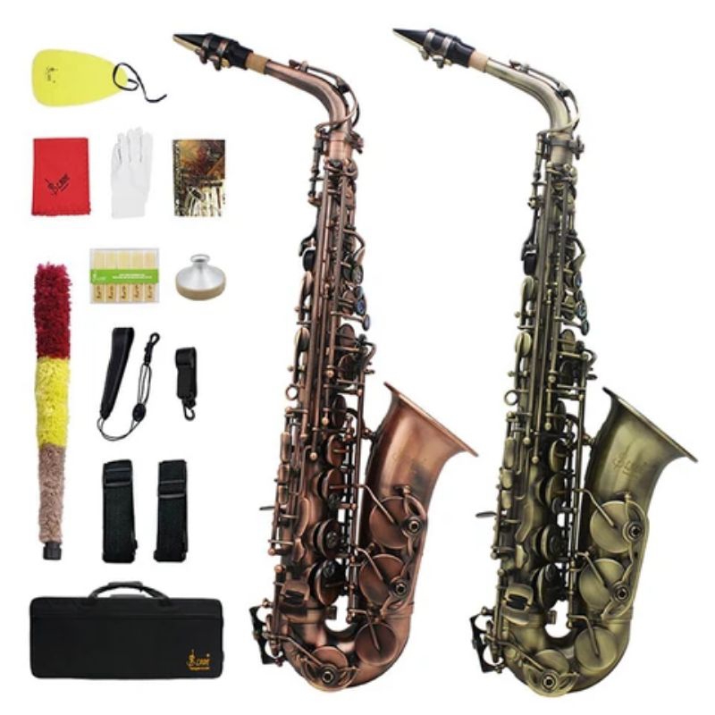 Jual Saxophone Alto Eb Flat import Alto Sax Original Lade Shopee