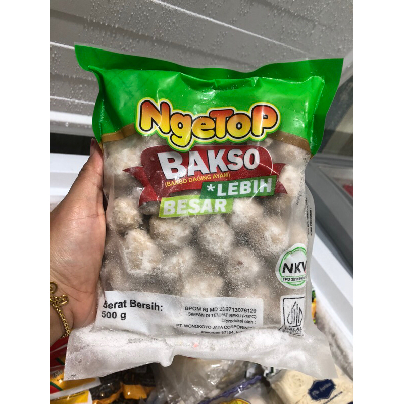 Jual Bakso Daging Ayam By Ngetop 500gr Shopee Indonesia