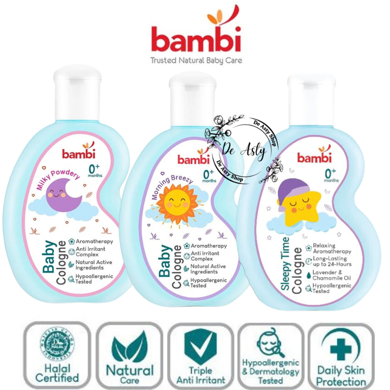 Jual BAMBI Cologne Baby 100ml - Parfum Anak Bayi | Shopee Indonesia