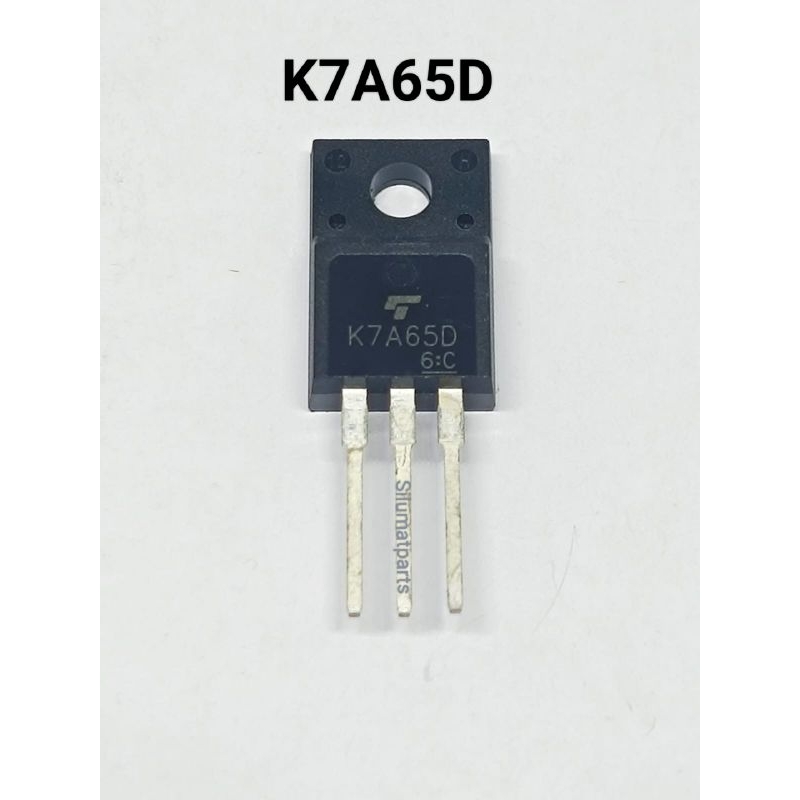 Jual MOSFET K7A65D FET 7A65D 7A65 FET POLYTRON / Transistor K7A65D