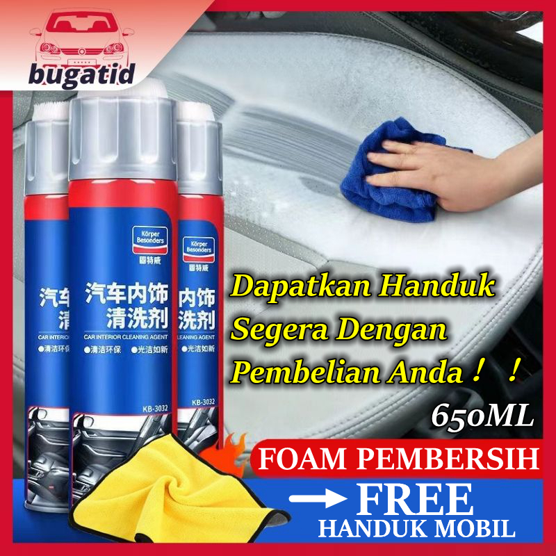 Jual 650ML Foam Pembersih Interior Mobil Pembersih Busa Untuk Interior ...