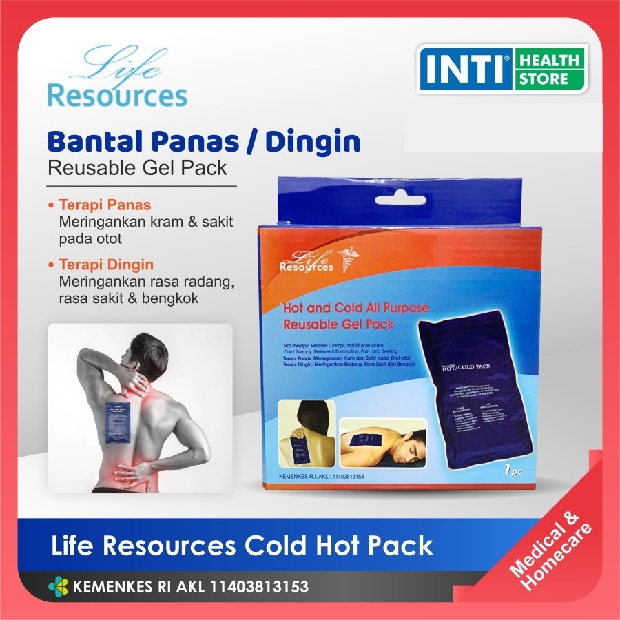 Jual LIFE RESOURCES | Cold Hot Pack / Bantal Panas Dingin Life ...