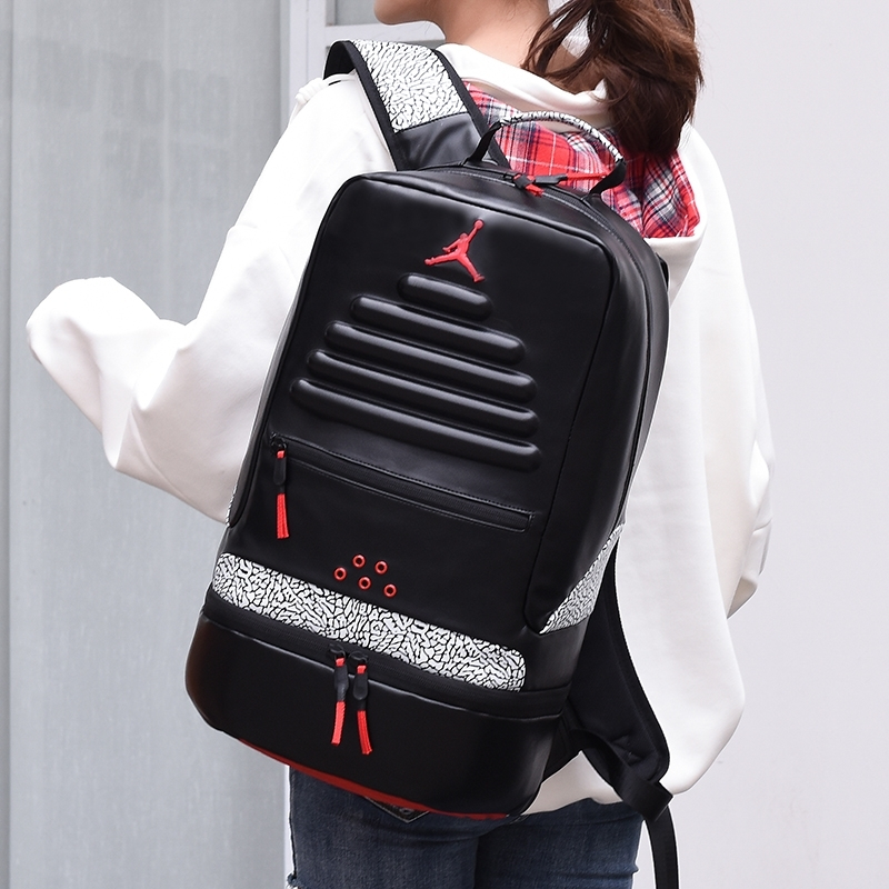 Jual Ransel Jordan Retro 3 Leather / Backpack Kulit / Tas Sekolah