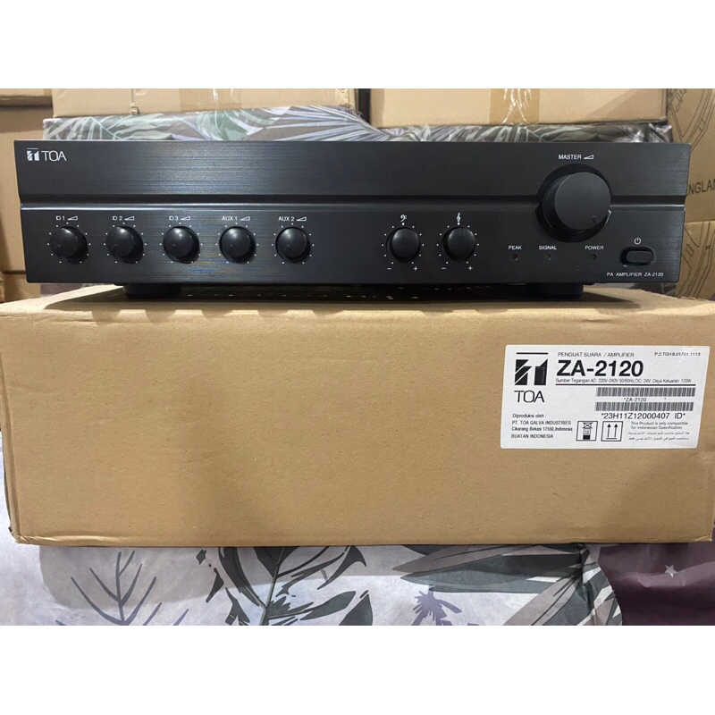 Jual Amplifier TOA Pengeras Suara TOA ZA-2120 ZA 2120 ZA2120 mixer