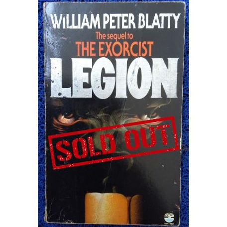 Jual VINTAGE HORROR - The Exorcist 3: Legion by William Peter Blatty ...