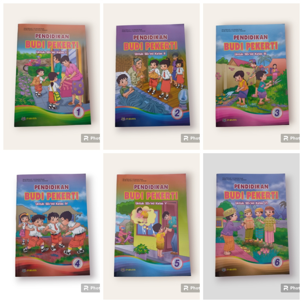 Jual Harga Satuan Buku Pendidikan Budi Pekerti Untuk Sdmi Kelas 1 6 Penerbit Arya Duta Shopee 2020