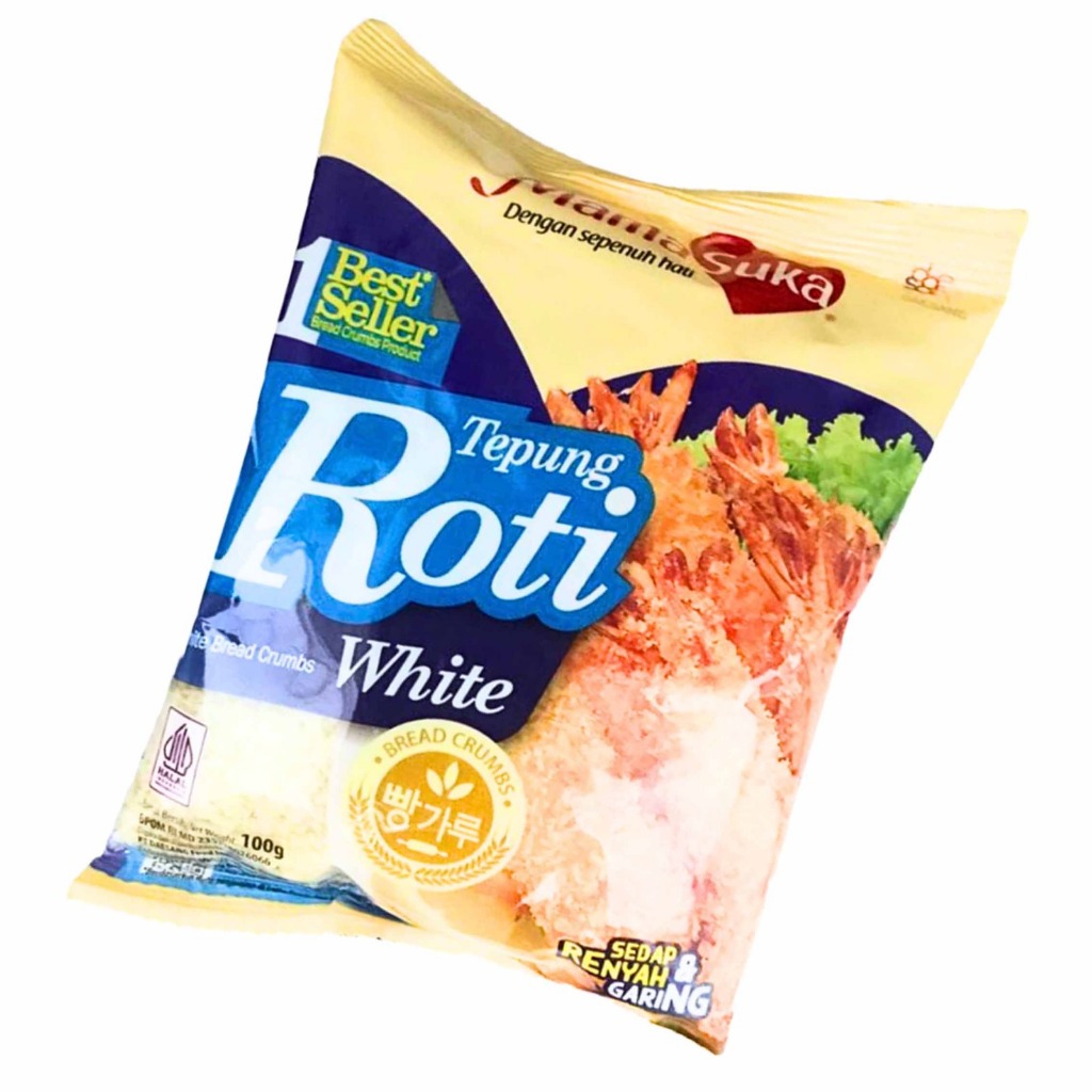 Jual Mama Suka / Tepung Roti Renyah / White Bread Crumbs / 100gr ...