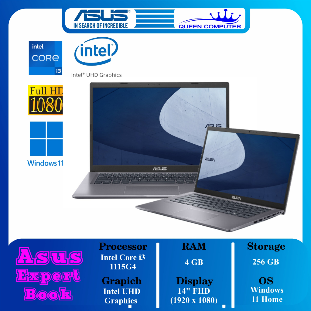 Jual Asus Expertbook P Cea Core I G Gb Gb W Slate Grey Shopee Indonesia