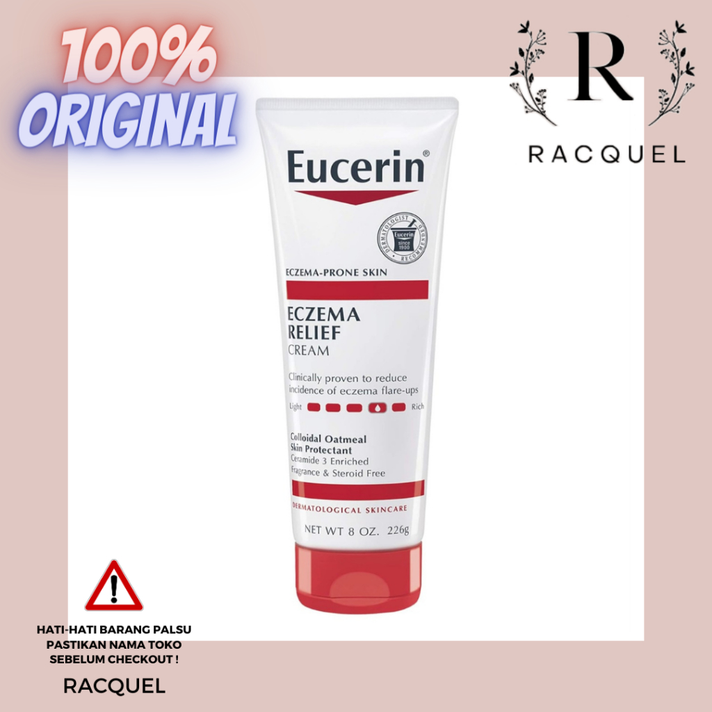 Jual Eucerin Eczema Relief Cream for Eczema Prone Skin Lotion Cream