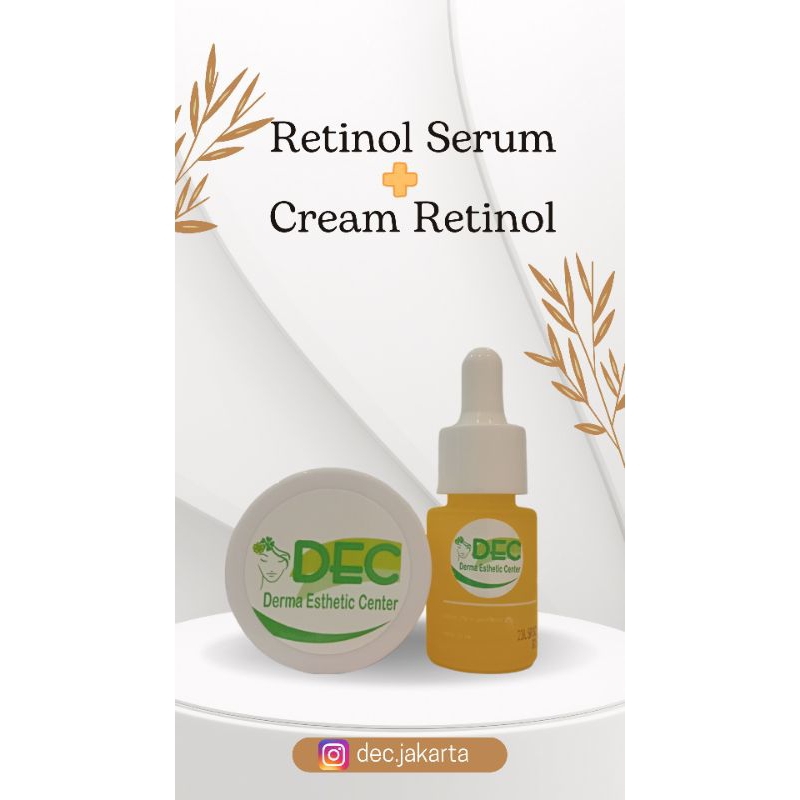Jual DEC PROMO Bundling Serum + Cream Retinol | Shopee Indonesia