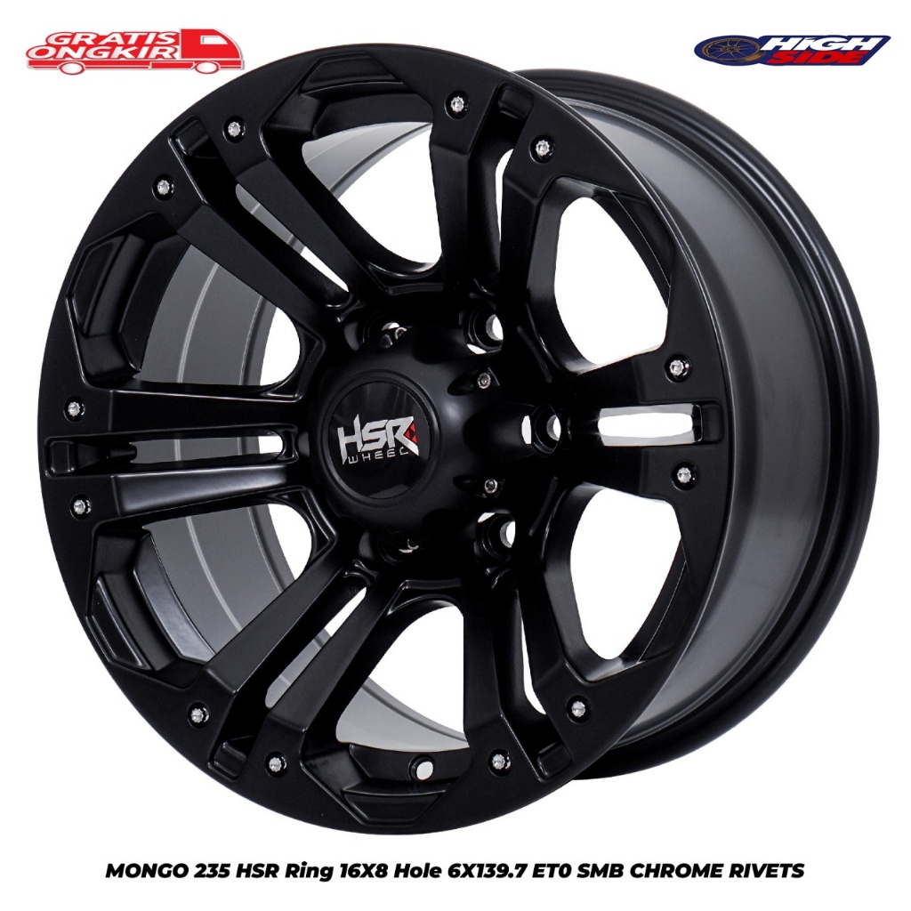 Jual Velg Hsr Mongo R Velg Offroad Mobil Hardtop Nissan Terrano Grand Fortuner Shopee