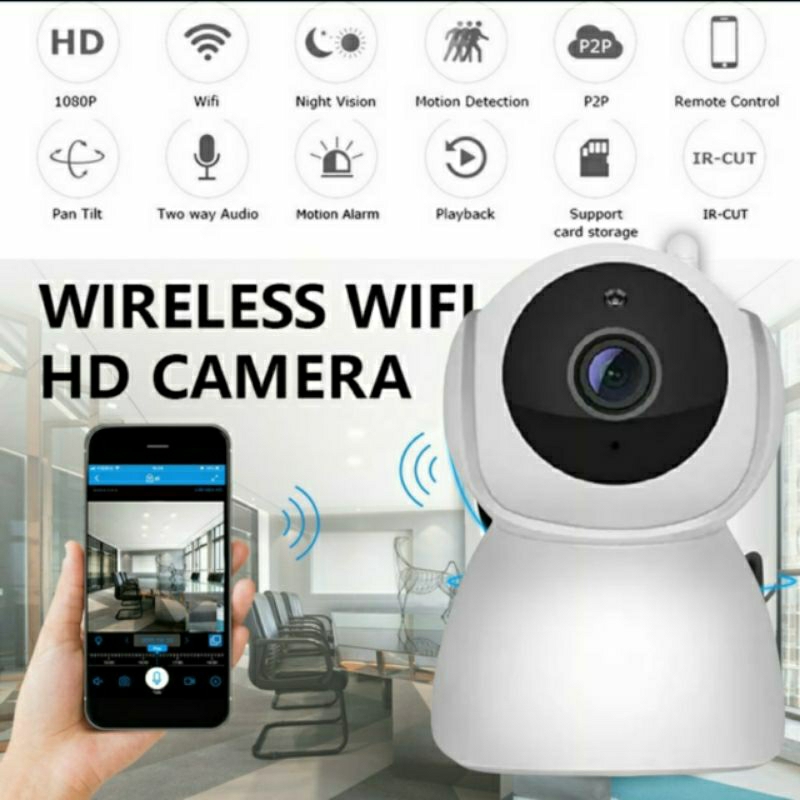 Jual IP Camera 1080P CCTV 8MP Snowman V380 Pro Cam Kamera Wireless Wifi ...