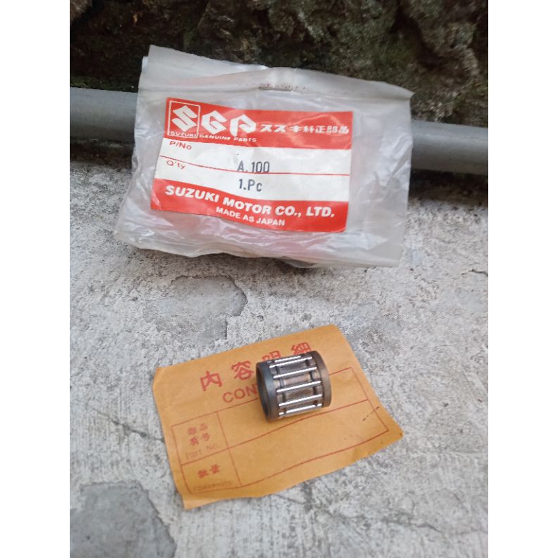 Jual bearing laher roces bambu pen seher piston Suzuki a100 gp100 ts100 ...