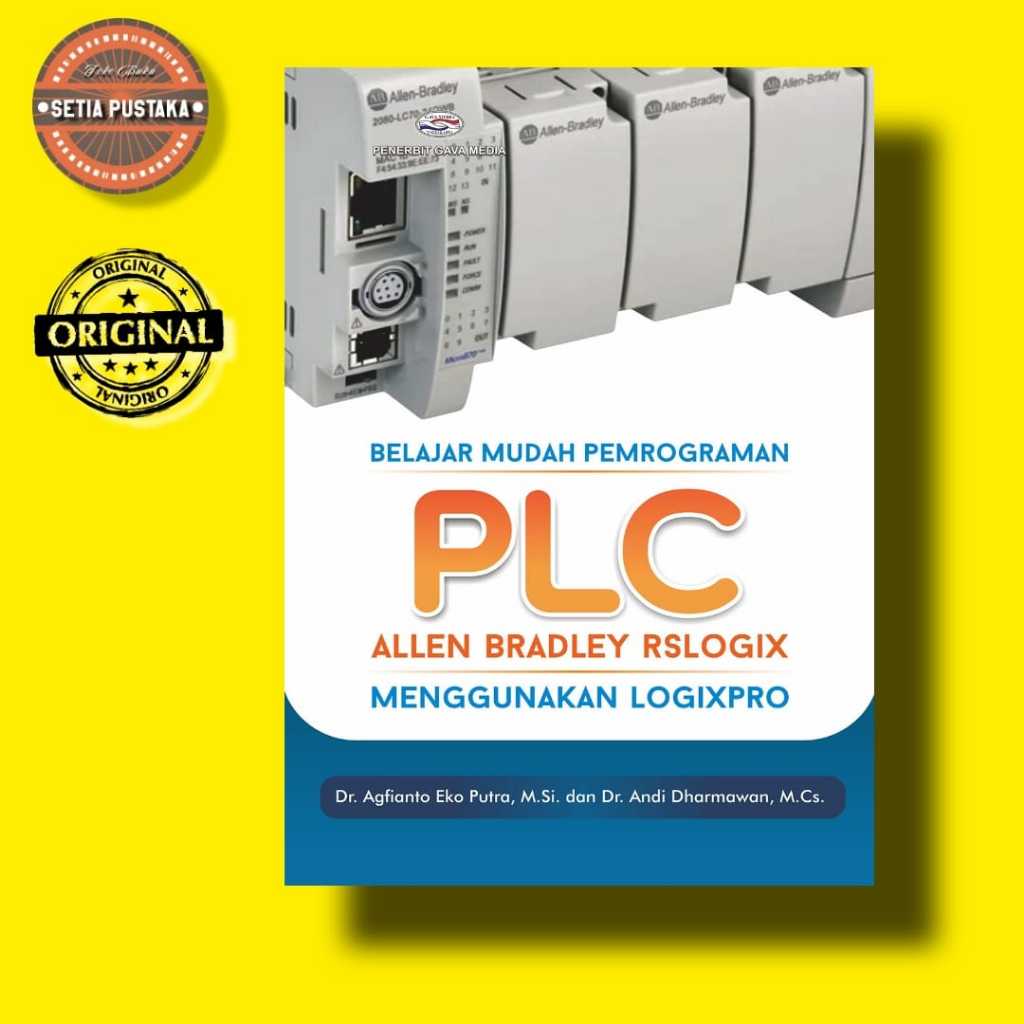 Jual Buku Belajar Mudah Pemrograman PLC Allen Bradley RSLogix ...