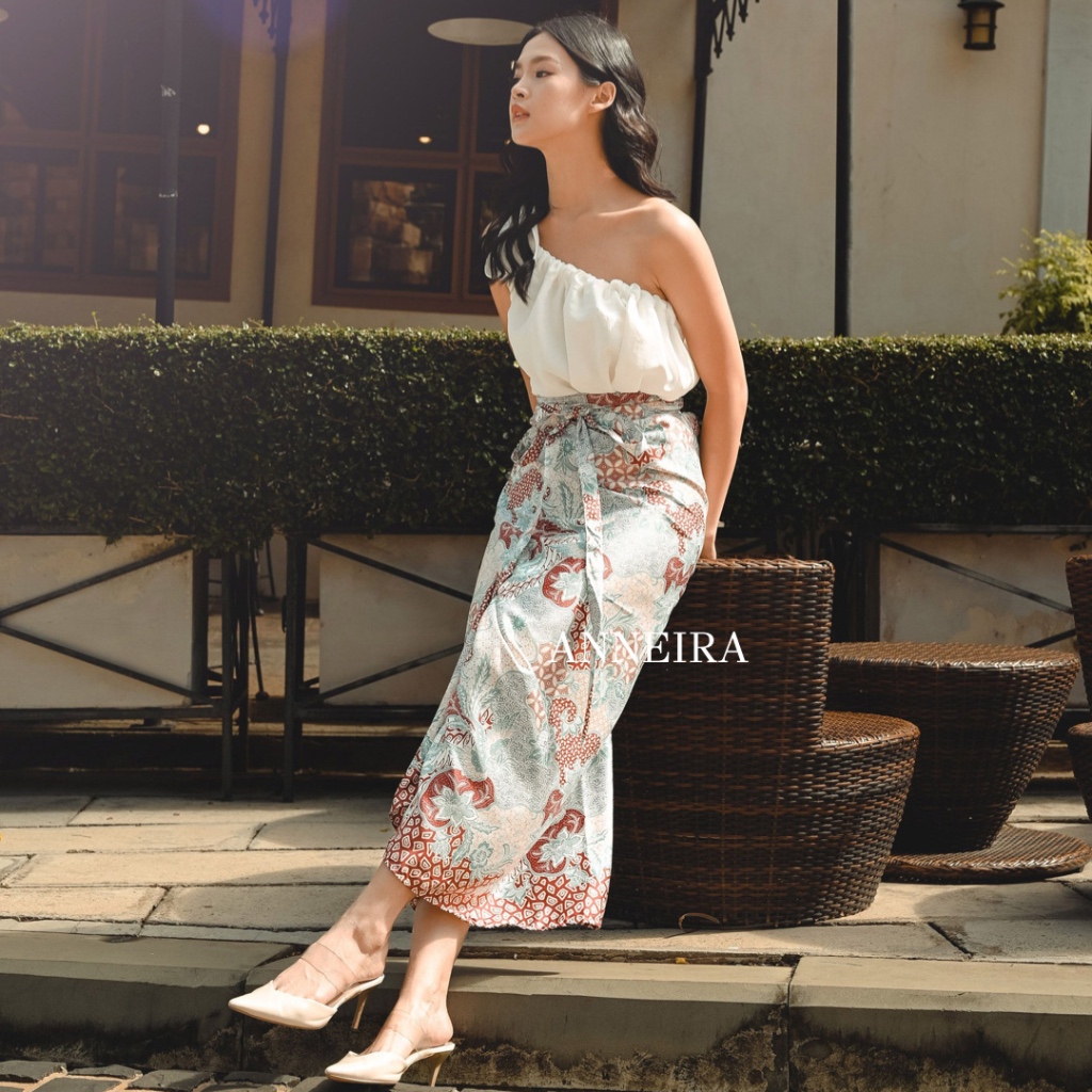 Jual ROK SERUT BATIK RANIA (1 ROK JADI 3 LOOK) | Shopee Indonesia